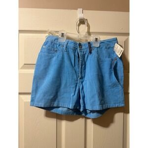 Vintage 90s Rusty Skate Thick Cord Shorts Corduroy cookie sky blue size 5
